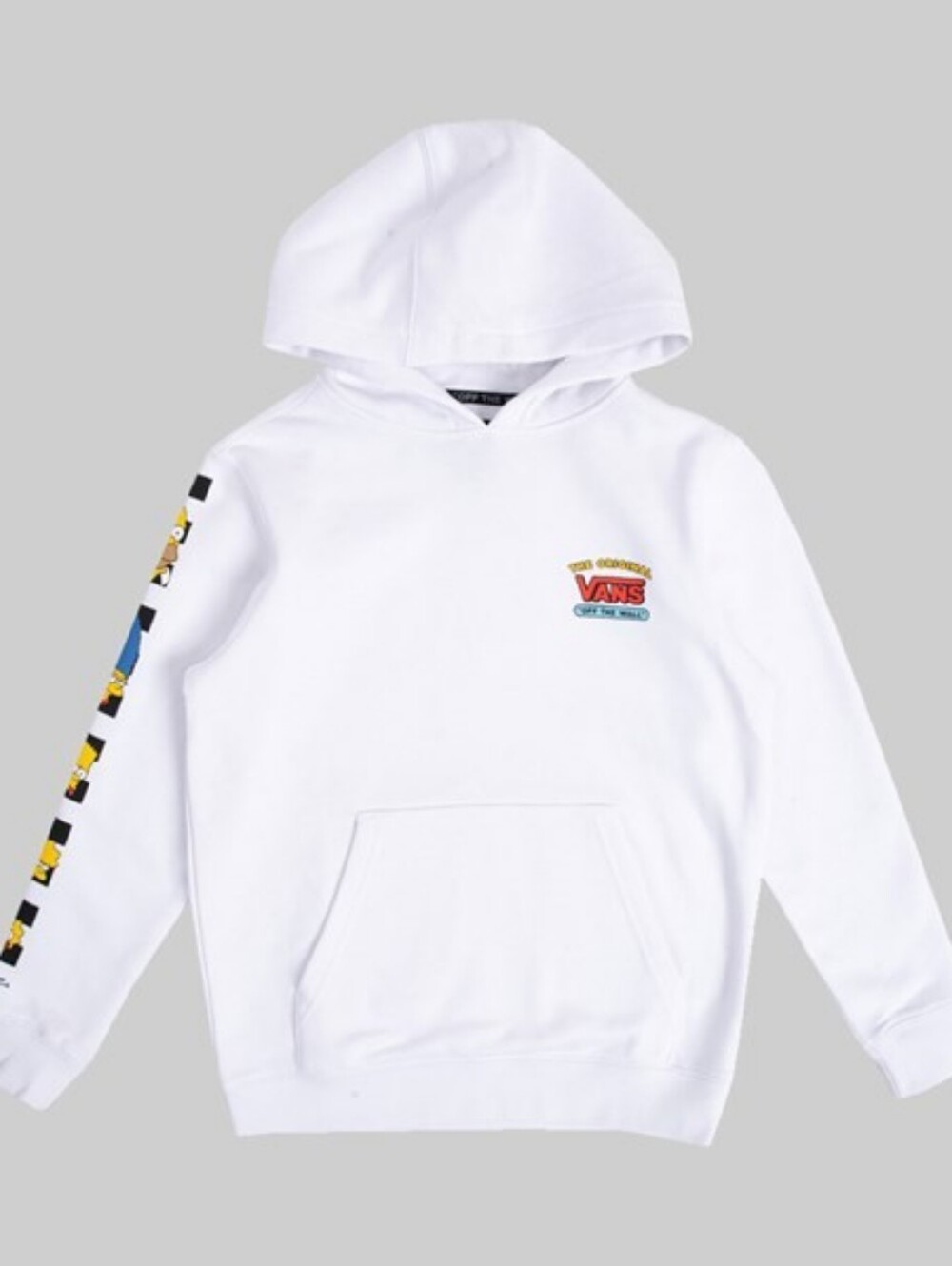 Vans x The Simpsons Limited Edition "Family" Pullover Hood Sleeve Art Med